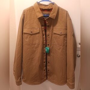 Eddie Bauer Mens Legend Wash Flex Fleece Lined Jacket Size XL